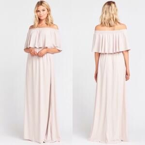 NWT Show Me Your Mumu Hacienda cream maxi dress SMALL